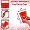 4E's Novelty Kids Valentine's Day Plastic Reusable Cups – 8 OZ, 12 Pack Red Heart Tumblers, Bulk Party Favors, Classroom Gifts, Valentines Day Party Supplies for Kids & Adults